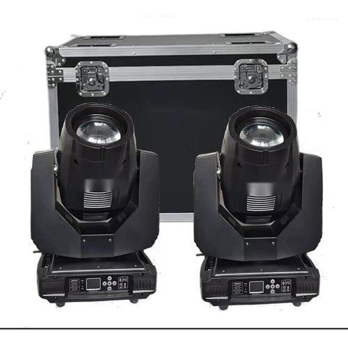 2 Luz Caja Carretera Haz 7r 230 W Cabeza Movil Etapa Dmx Dj