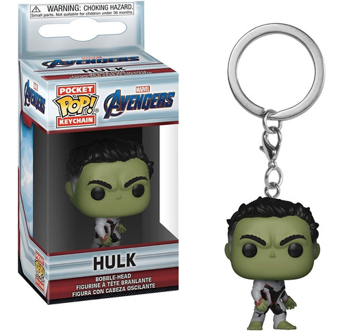 Llavero Keychain Funko Pocket Hulk Avengers End Game
