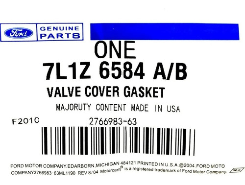 Empacadura Tapa Valvula Fx4 Expedition 5.4 3v Original Usa