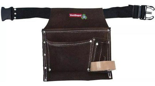 Bolsa Para Cargar Marros, Mxsoa-001, 3 Bolsillos, 100% Piel Color Negro Diseño de la tela Liso