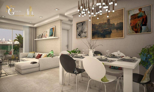 Imagem 13 de 30 de Apartamento Com 2 Dormitórios À Venda, 56 M² Por R$ 300.000,00 - Aviação - Praia Grande/sp - Ap5015