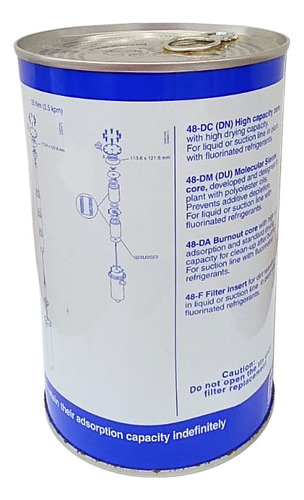 Elemento filtrante Danfoss 48-dc 023u4381