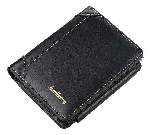 Billetera De Cuero Baellerry Monedero Y Tarjetero Integrado