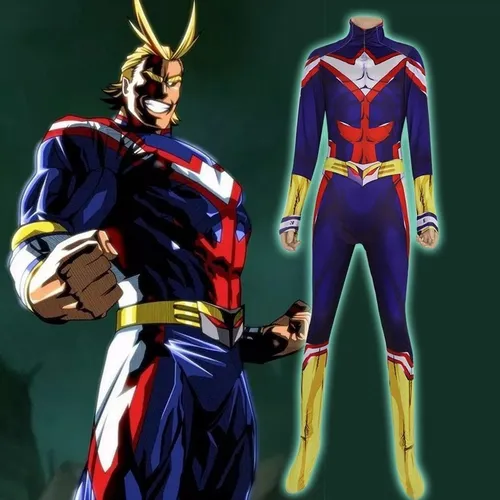 Disfraz De Halloween My Hero Academia Blue All Might Cosplay
