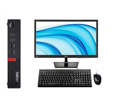 Cpu + Monitor Lenovo M710q I5 4gb 120gb Ssd - Novo