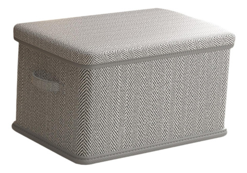Caja De Almacenamiento Con Tapa, Armario Plegable Medio