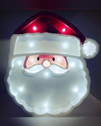 Figura Corporea Con Luz Led Navidad Papa Noel Reno Pinguino