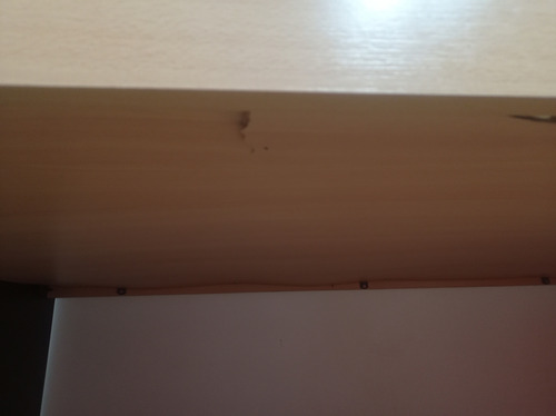 Cama Cucheta Y Escritorio Rojo Combinado (Usado)