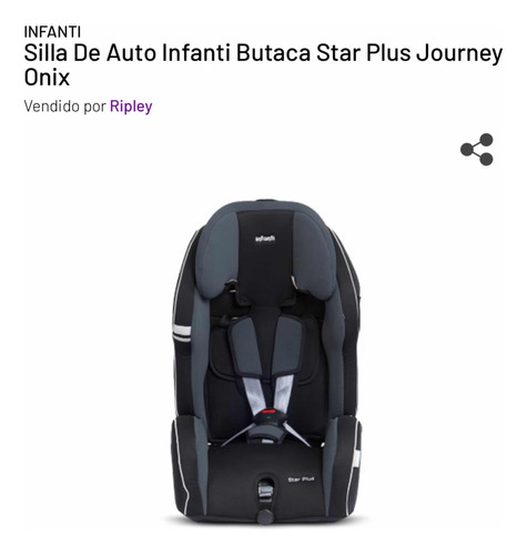 Silla De Auto Infanti Butaca Star Plus Journeyonix