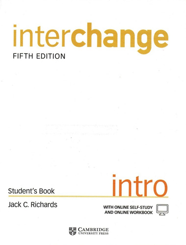 Interchange Intro Full Contact 5th Fifth Edition
