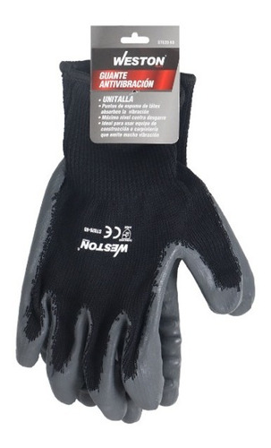 10 Pares De Guantes Anti Vibración Unitalla Marca Weston