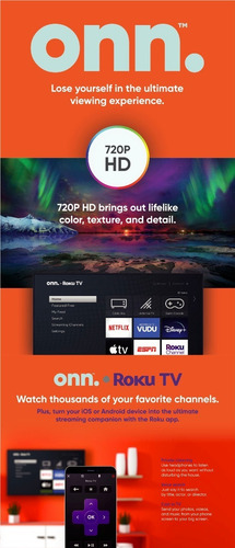 Tv Smart Tv Televisor 32 Pulgadas Roku Tv Nuevo De Paquete