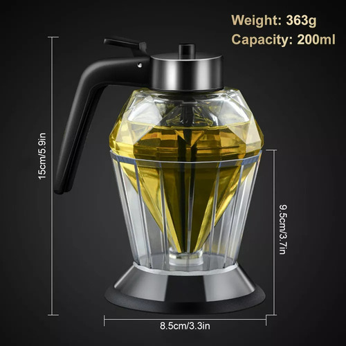Jelero Meleira De Cristal Con Dispensador Xing For 2024