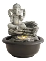 Comprar Fuente De Agua Chica Cascada Ganesh Piedras + Led 19cm Tm Ct