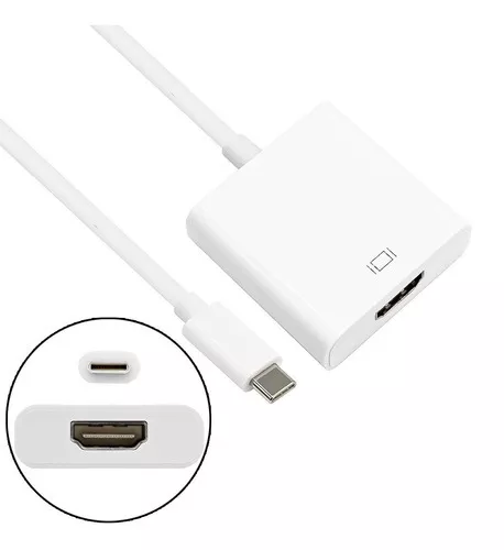 Adaptador Cable Usb C A Hdmi 4k 60hz Hdtv 1.8mtrs