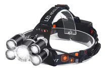 Comprar Linterna Minera Led Headlight Recargable Potente 5 Linternas Linterna Negra Luz Blanco