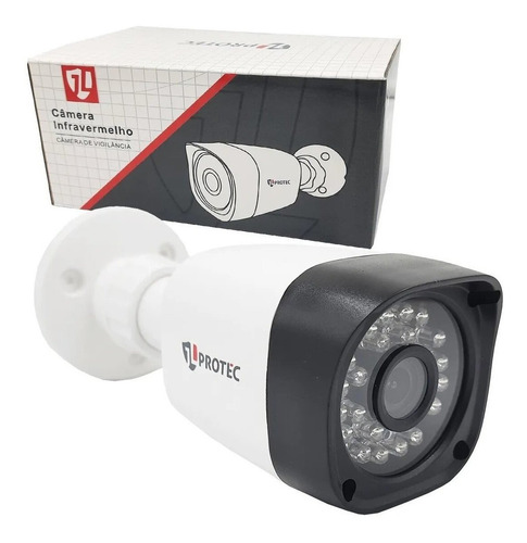 Câmera De Segurança Jl Protec Jl-1010a 1mp Bullet 720p 2.8mm