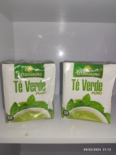 Tè Verde, Manzanilla, Anís, Jamaica Valeriana. 