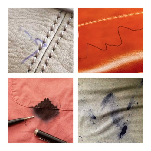 Imagen 4 de 5 de Kit Quitamanchas Remueve Birome Sedimentos Sangre Grasa