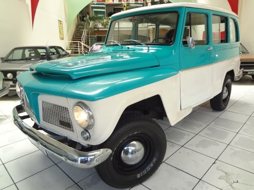 Ford Rural 6cc 4x2 Gasolina 1973 Câmbio Em Baixo
