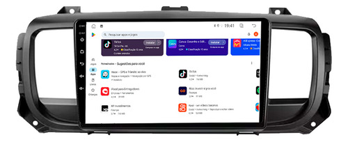 Multimidia Scudo 9p Carplay Android Auto 2gb 32gb