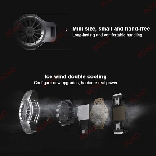 Ventilador Nubia Red Magic 5 Original Fan Cooler Ice Dock