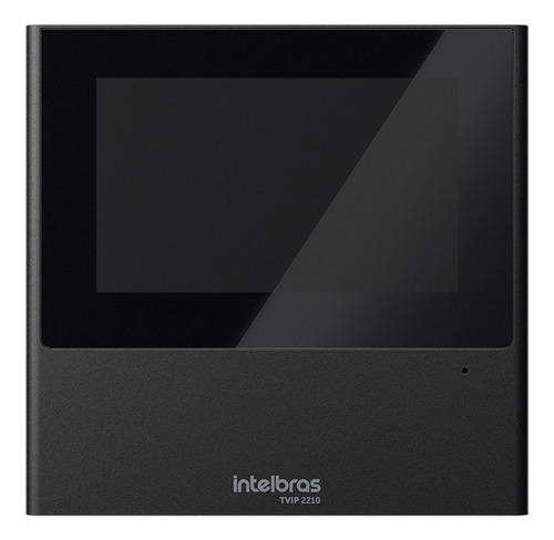 Terminal Interno Video Porteiro Tvip 2210 Preto Dc 12 V 1 A
