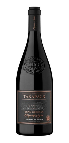 Vinho Tarapaca Gran Reserva Etiqueta Negra Cabernet 750ml