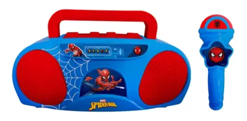 Karaokê Infantil Boombox Candide Homem Aranha