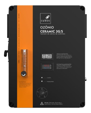 Gerador Ozônio Cubos Enamel 3g Lagos E Aquários 110v E 220v