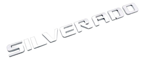 Emblema Silverado Chevrolet Insignia Logotipo Trasero Logo