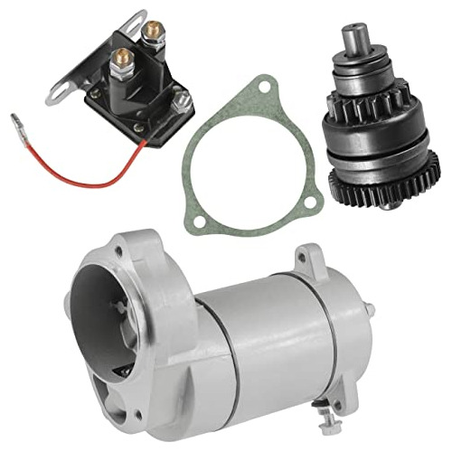 Arrancador Caltric Con Drive Bendix Y Solenoide De Relé Comp