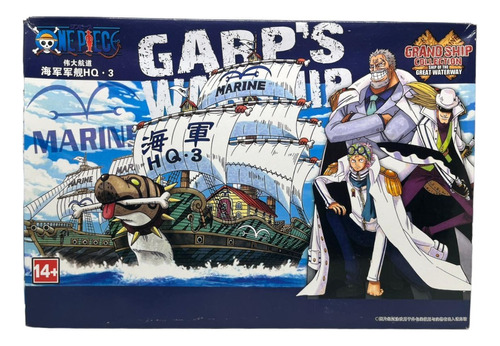 Figura Armable Barco Garp´s Warship / One Piece 