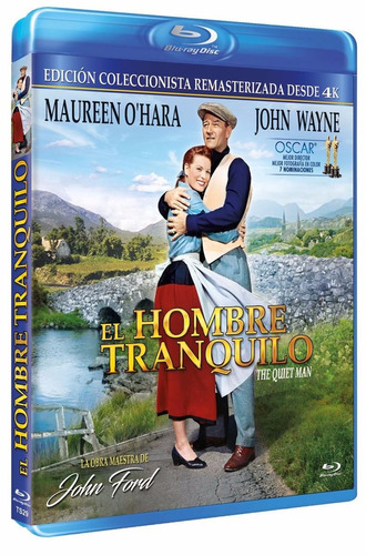 Blu Ray Quiet Man Hombre Tranquilo Wayne J Ford Subtitulada