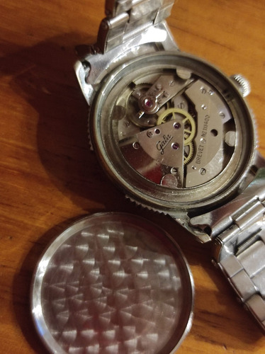 Reloj Gala Shock - Stop ( Calatrava ) Swiss Coleccion Acero Inoxidable Plateado Plata
