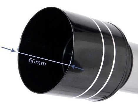 Telescópio Profissional Astronômico Refrator 675x Tripé 60mm