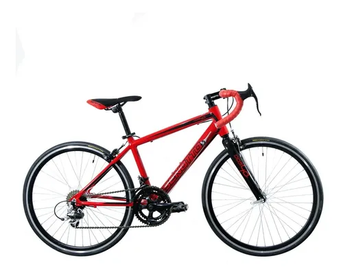 Bicicleta Benotto Ruta Dos40 R24 14v Aluminio Rojo Negro Cuotas