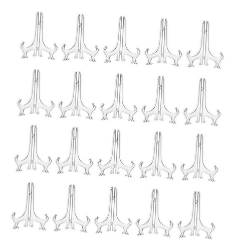 40 Piezas Caballetes Soporte Vertical Foto Letrero Pedestal