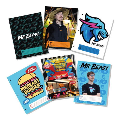 Separadores Pdf Carpeta Escolar Mr Beast