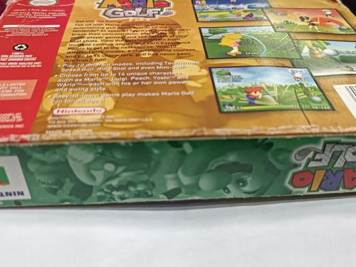 Mario Golf Nintendo 64 Con Caja Físico Original (Usado)
