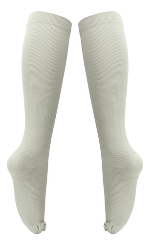 Calcetines De Compresión Para Mujer Con Cierre, 1 Par, 15