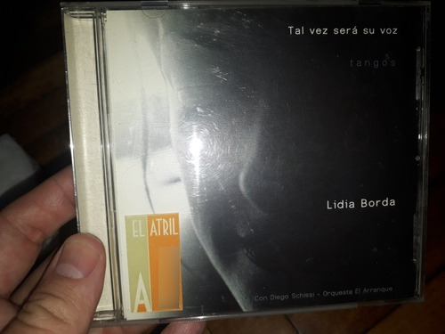 Lidia Borda Tal Vez Sera Su Voz Cd Tango 1era Ed