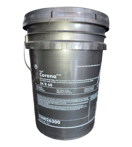Aceite Shell Corena S4 R 68 Para Compresor Ingersoll Rand