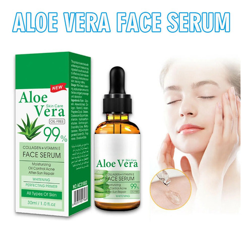 Suero De Ácido Hialurónico Puro En Gel De Aloe Vera Aichun D