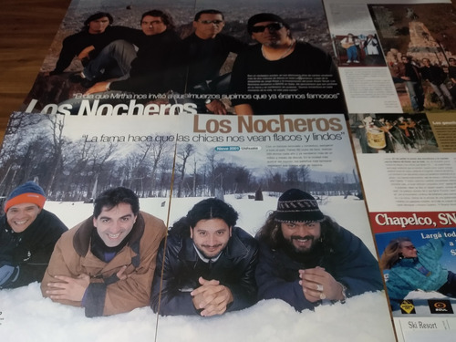 (ao124) Los Nocheros * Recortes Revistas Clippings