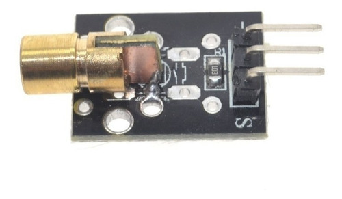 Imagen 1 de 6 de Puntero Laser Módulo Ky-008 3pin 650nm  Rojo Arduino