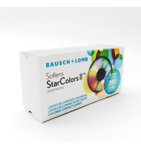 Star Color Ii Lentes Contacto Soflens + Aqualent 60 +estuche