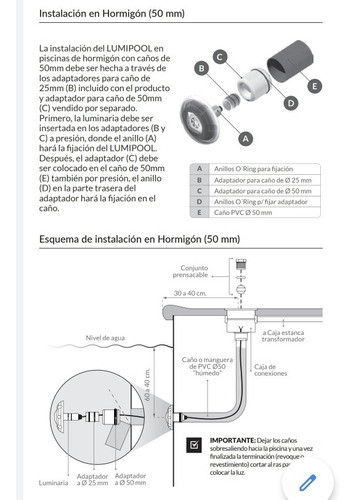 Imagen 5 de 5 de Luz Pileta Rgb Vulcano Lumipool 9w Cod. 112019