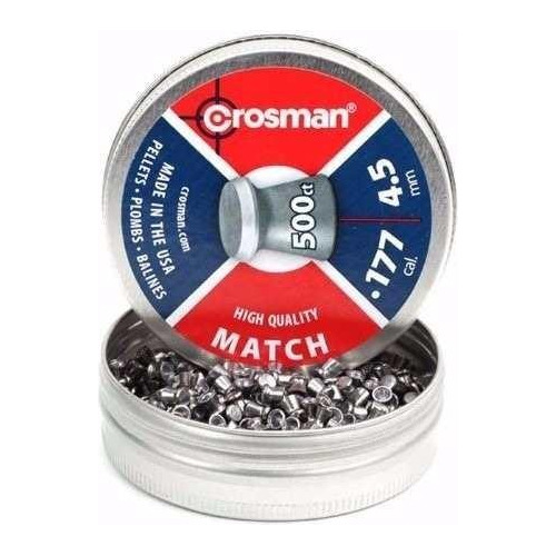 Balines Crosman Cal. 4.5 Mm X 500 Unidades Match 6 Lhp77b002