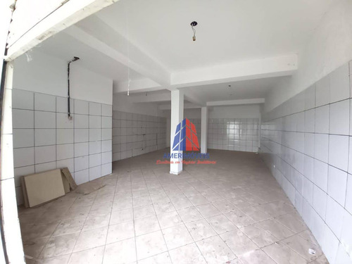 Imagem 1 de 8 de Salão Para Alugar, 70 M² Por R$ 750,00/mês - Parque Residencial Jaguari - Americana/sp - Sl0203